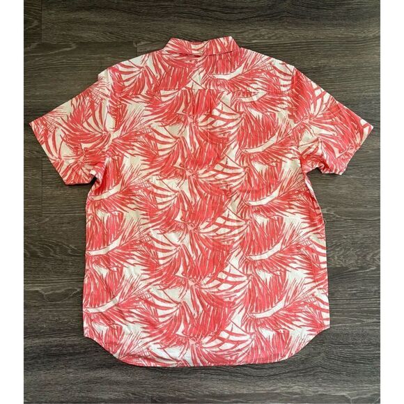 NWOT Chubbies Men’s The Coral Frondzy Button Front Friday Shirt Size XL - Picture 2 of 3